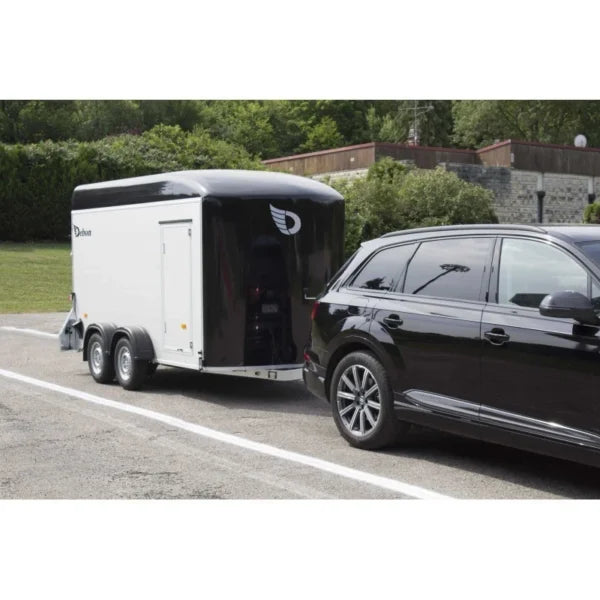 Caixa de reboque Roadster 500 XL – dois eixos – de 1100 kg a 2000 kg – 365 x 167 x 200 cm interior