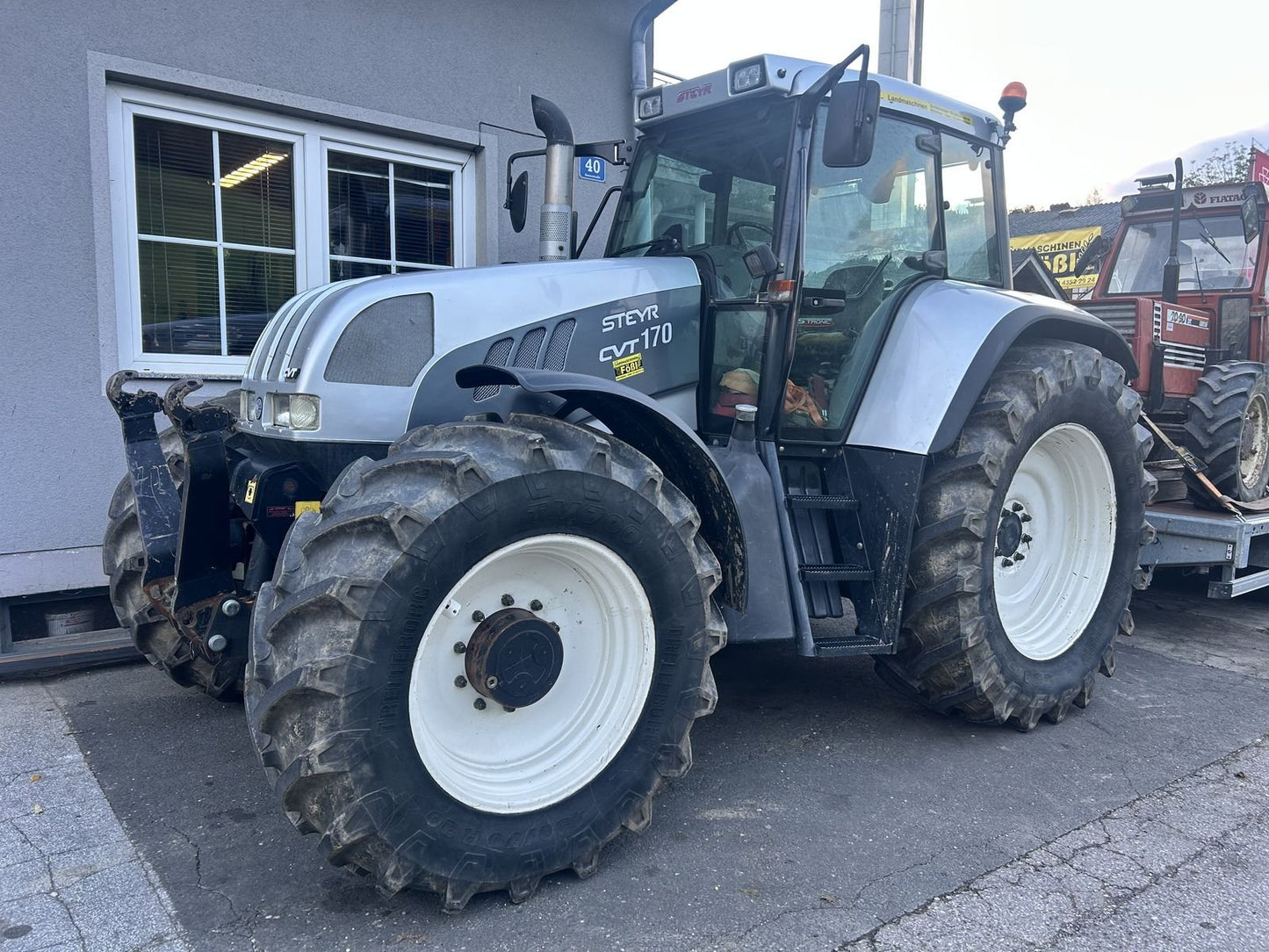 Steyr CVT 170 – Trator usado em muito bom estado