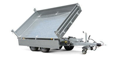 Caminhão basculante TRIUS SHDK O2 27-36-20.2 com parede lateral de aço de 2 mm, bomba manual