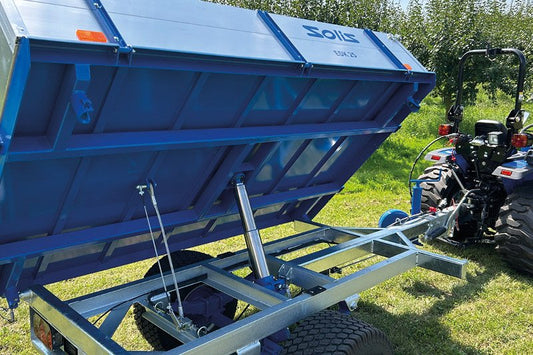 Basculante de três vias com freio de avanço, Solis EDK 25