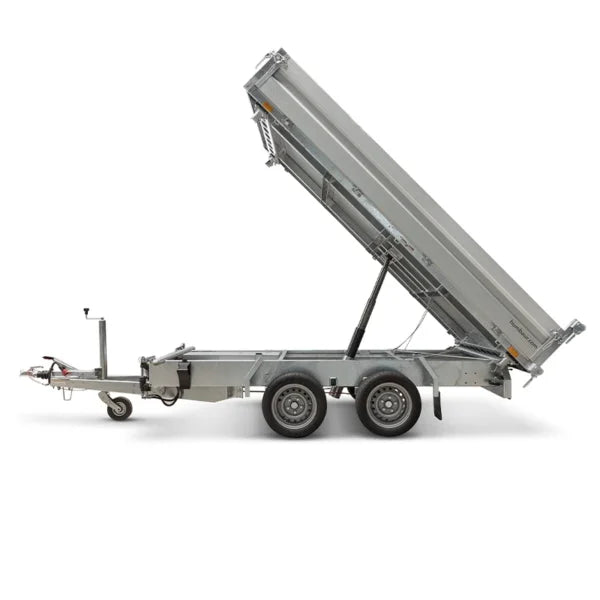 Reboque basculante de três vias HTK 2700.27 HUMBAUR – dois eixos, 2700kgs