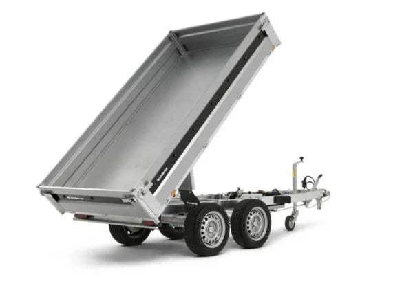 Reboque basculante 2,50m / 2500 kg Bomba elétrica BRENDERUP