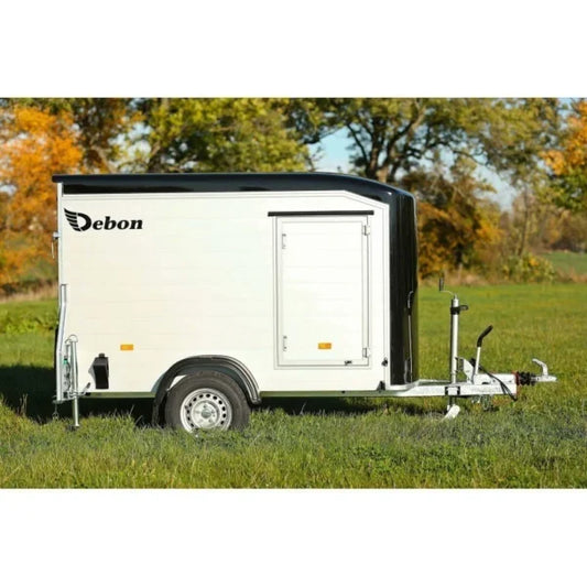 Caixa de reboque Roadster 255 – eixo único – 1300 kg – 255 x 125 x 155 cm interior