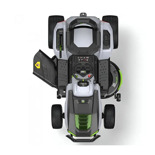 Cortador de grama PACK com descarga lateral e função mulching, 4 baterias de 10 Ah cada e carregador rápido - EGO TR4201E