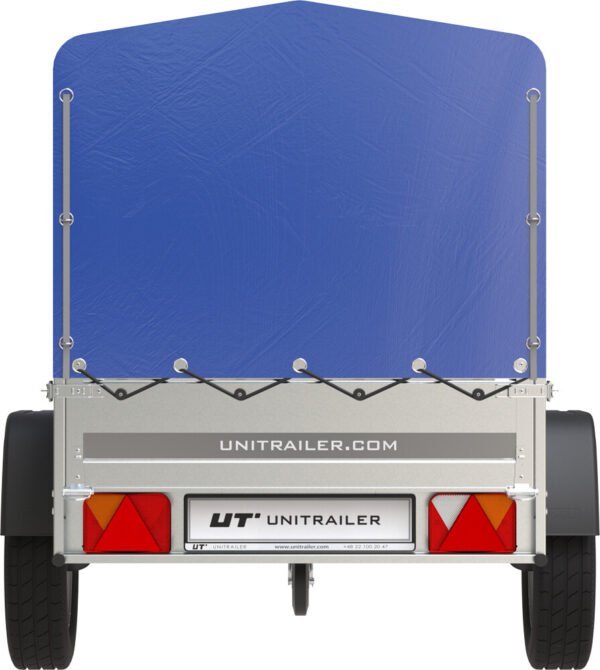 Reboque de jardim Unitrailer 200 Kipp azul (UT004232)