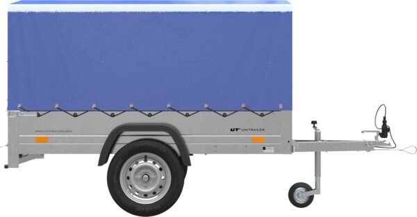 Reboque de jardim Unitrailer 200 Kipp azul (UT004232)